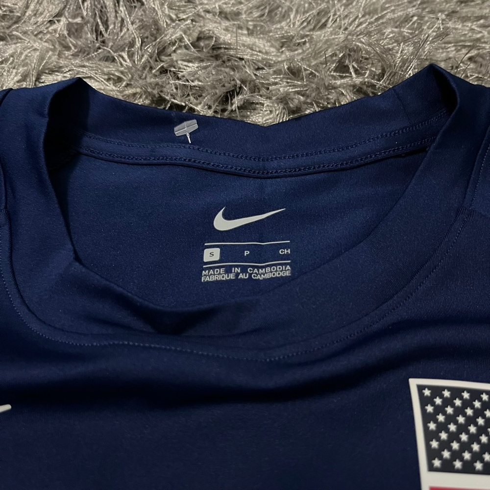Nike 2023 USA International Team Pro Elite Track Shirt Size Small (AO8700-492) - Picture 4 of 5